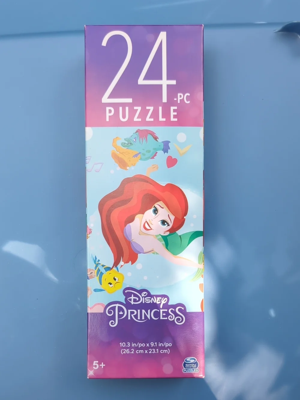 Disney Princess Ariel Puzzle - Red, Green & Purple